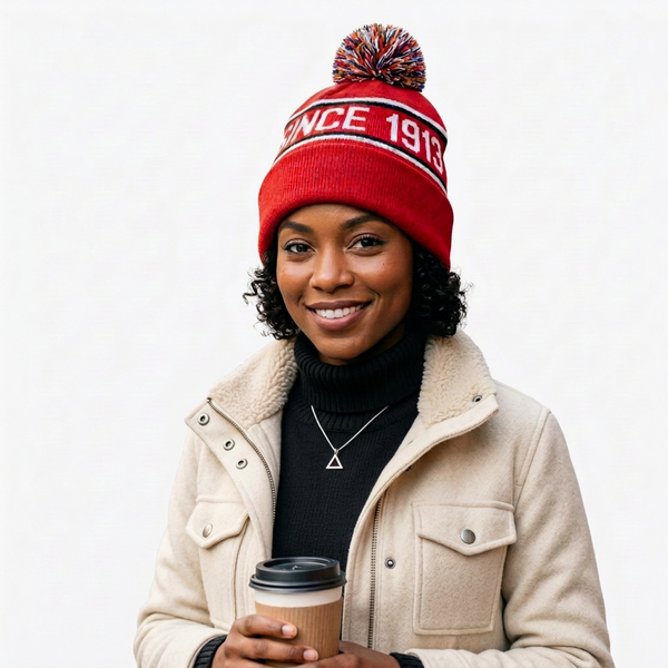 LAST ONE-Since 1913 - Winter Pom -Pom Hats -CLEARANCE!