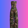 Miss Salute-Camouflage Jumpsuit