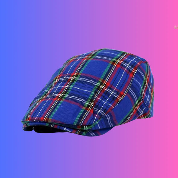 Blue Beret Chic- Unisex Cap
