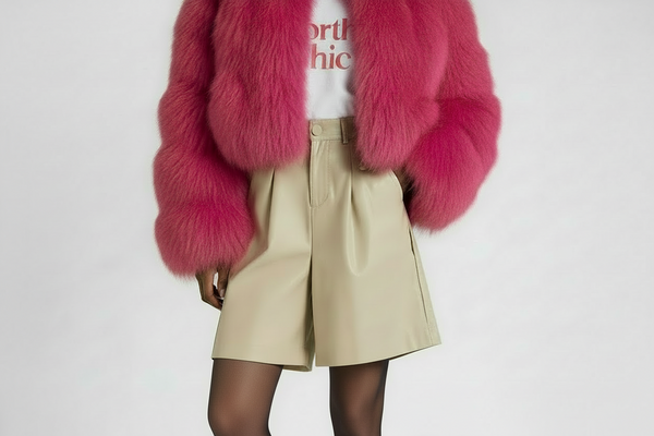 Cool CHIC - Women's PU Leather Shorts