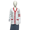 PRE- ORDER -π«πΊπ― -Delta Sigma ThetaSorority- White Chenille Cardigan Sweater-FREE SHIPPING!