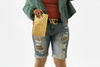 Miss Cut It Out - Women Ripped Denim Shorts -SALE!