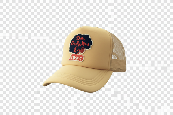 Mahogany Delta Girl -Baseball Caps Series -SALE!