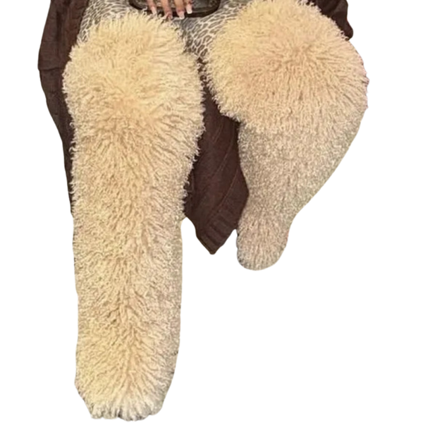 She So Plush -Women's Winter Thigh-High Boots