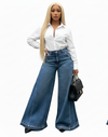 Indigo Girl - Flared Pants Jeans