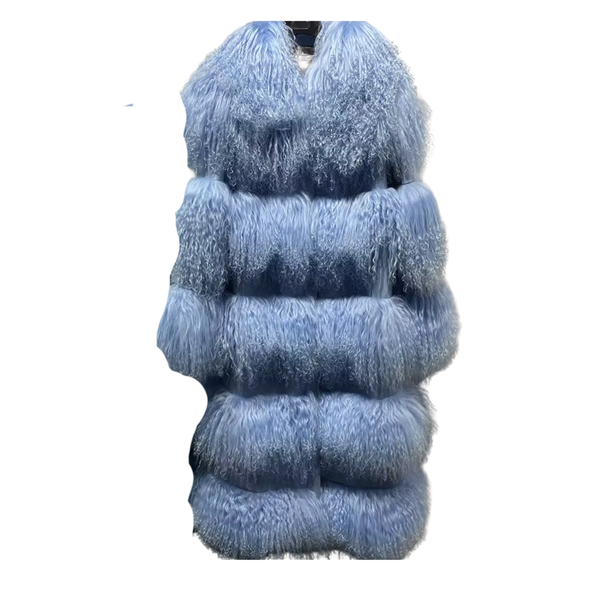 The Campbell- Mogolian Fur Winter Coat