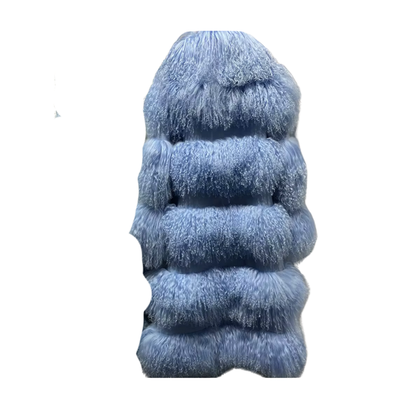 The Campbell- Mogolian Fur Winter Coat