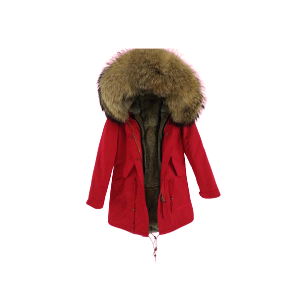 Ms Burr - Women Fur Parka Coat