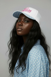 Not Average BUT WORTHY -Polka Dot Snap Back Hat