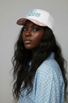 Not Average BUT WORTHY -Polka Dot Snap Back Hat