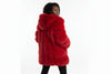 Madame - Hooded Fox Fur Coat -SALE!