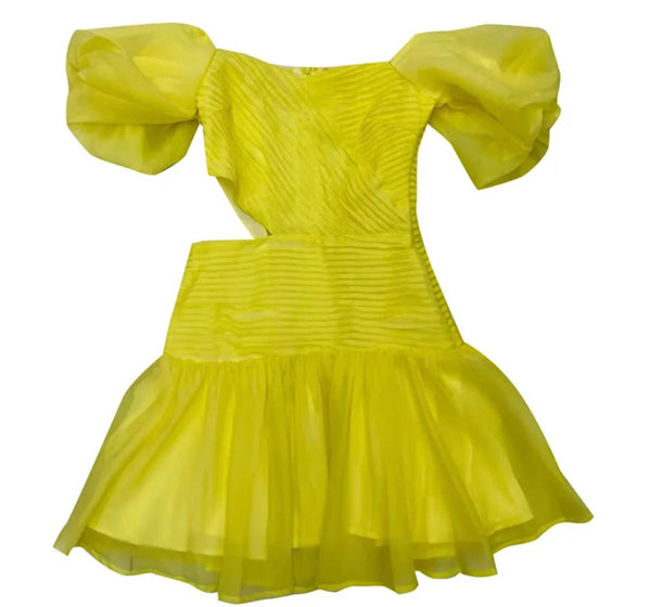 She SO CHIC - Women's Cut-Out WC Dress