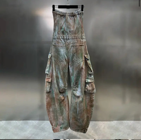 She All That-Tie Dye Jumpsuit