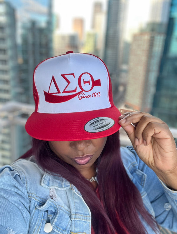 ΔΣ𝚯 -Ladies Trucker Cap