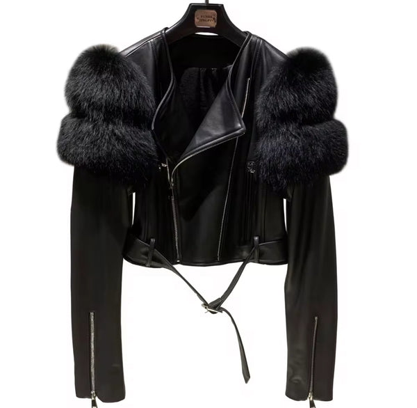 Beyond the Storm - Genuine Leather Jacket- SALE!