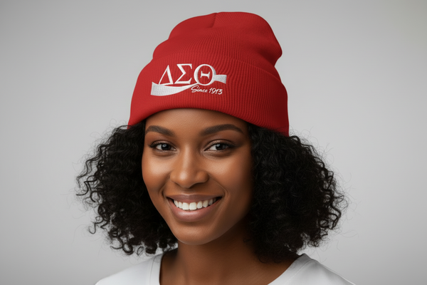 𝚫Σ𝚯 Winter Beanie