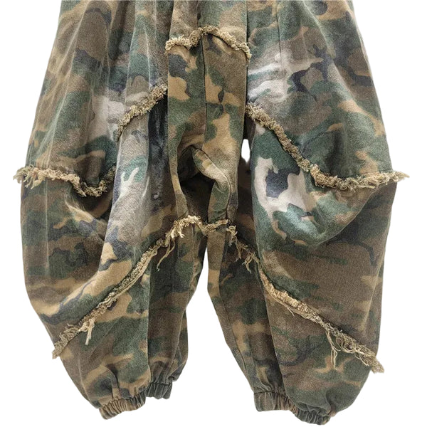 Camo Culture - Camouflage Wide-Leg Jeans