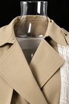 Open Story - Lace-Detail Trench Coat - FREE Shipping
