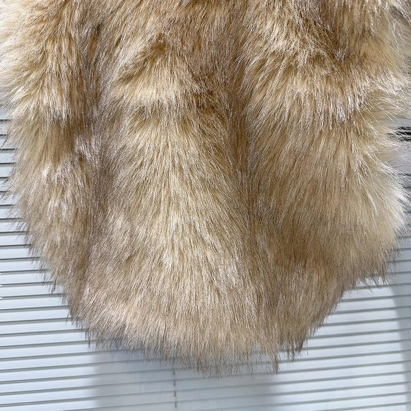 Miss Free- Faux Fur Vest -Free Shipping!