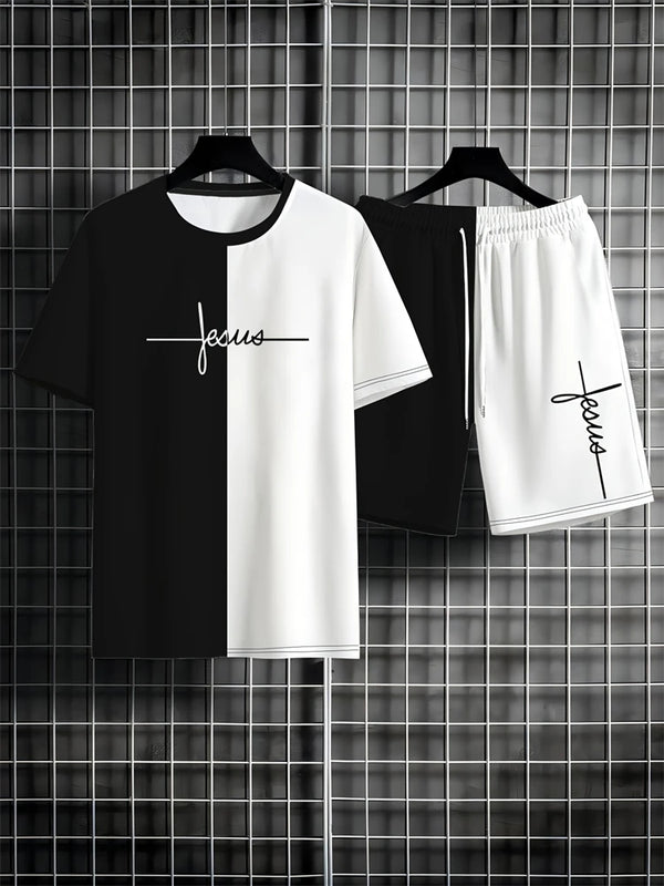 Worthy Bros -Short Sleeve & Shorts Set