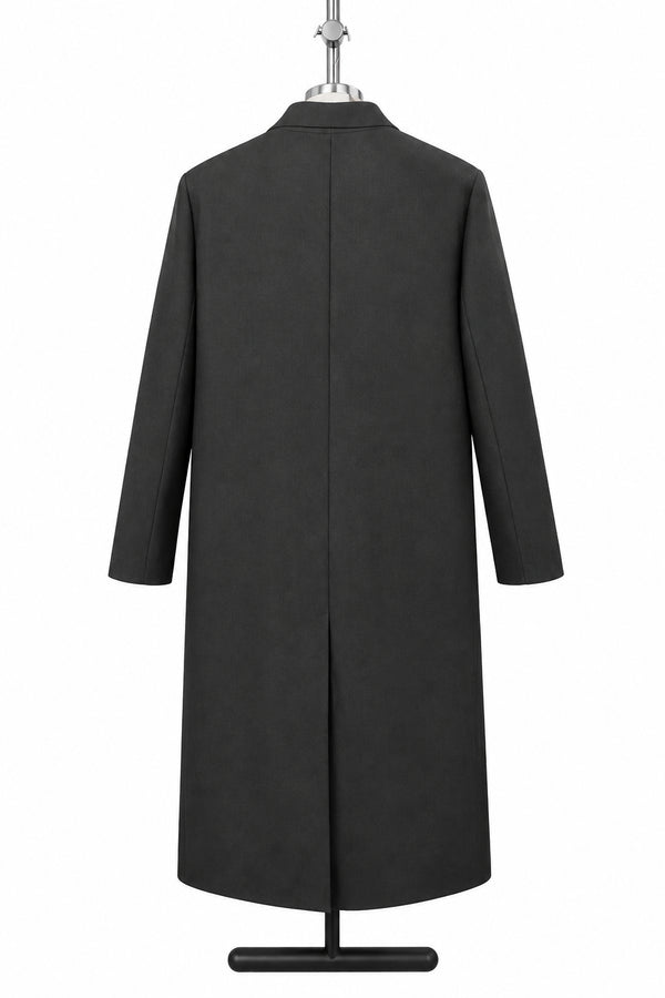 Red Alert - Longline Single-Button Blazer