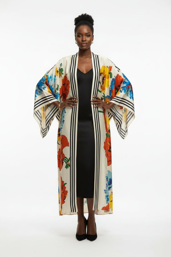 Miss Angela -Kimono Dress