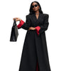 Red Alert - Longline Single-Button Blazer