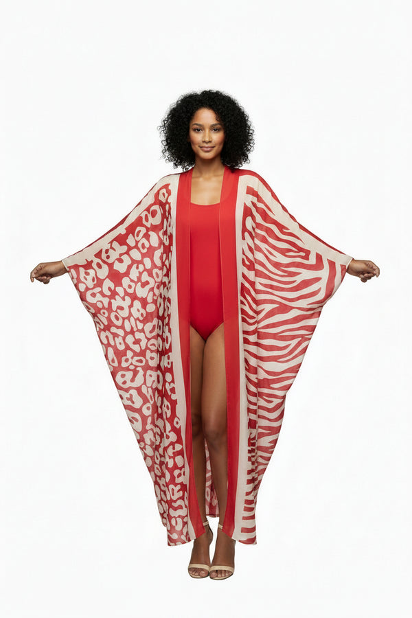 NEW MISS D- Kimono Dress