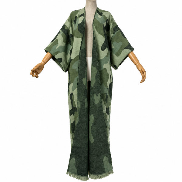 WORTHY CHIC WEDNESDAY- ITEM OF THE WEEK -Camo HER-Women Camouflage Loose Sweater