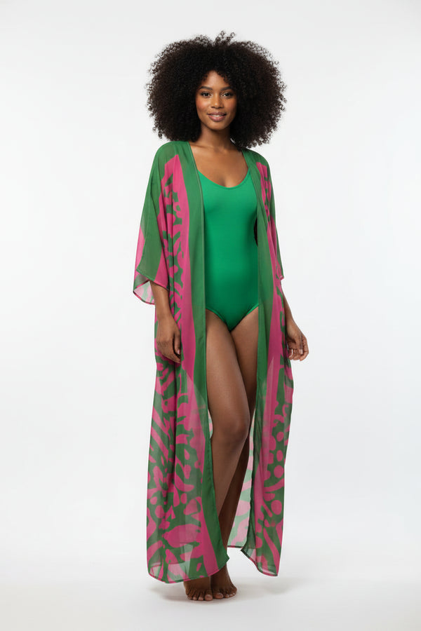 MISS K- Kimono Dress