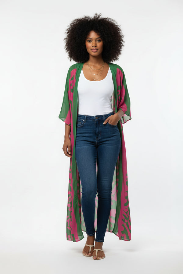 MISS K- Kimono Dress