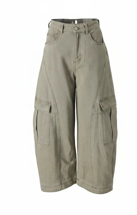 Tiff - Barrel Carrgo Pants -FREE SHIPPING!