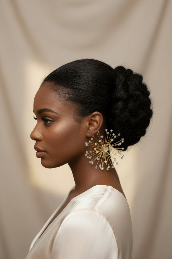 Her Dots - Crystal Beaded Earrings FREE SHIPPING!
