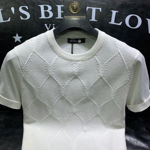 Worthy Bros Solid Knit Business T-Shirt