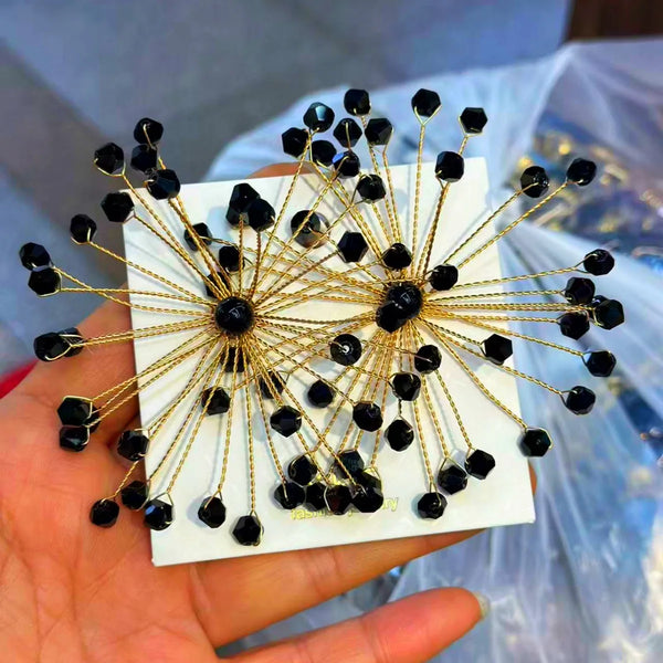 Her Dots - Crystal Beaded Earrings FREE SHIPPING!