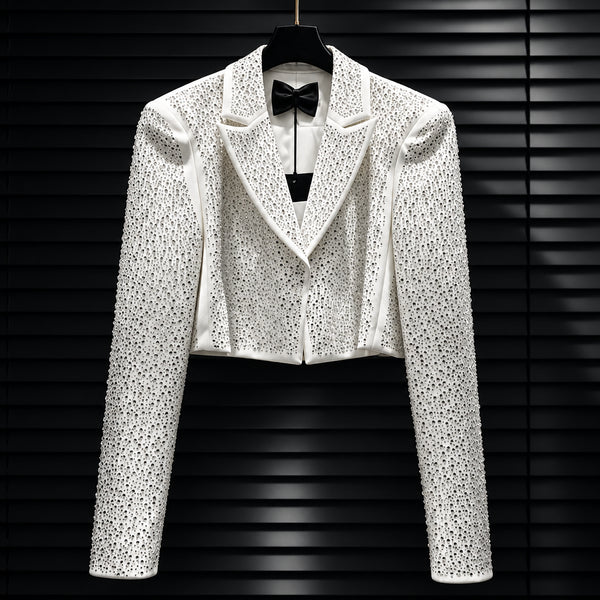 Dazzle Me - Rhinestone Blazer