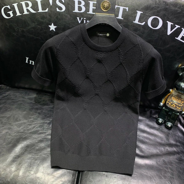 Worthy Bros Solid Knit Business T-Shirt