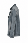 WORTHY CHIC WEDNESDAY- ITEM OF THE WEEK -he's a Keeper- Women's Asymmetrical Denim Jacket. FAST SHIPPING ITEM!