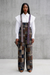 Patchwork Chic - Plaid Suspender Overalls