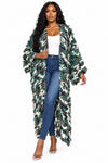 Undefeated Her - Camouflage Denim Cardigan