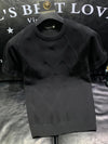 Worthy Bros Solid Knit Business T-Shirt