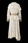 Open Story - Lace-Detail Trench Coat - FREE Shipping