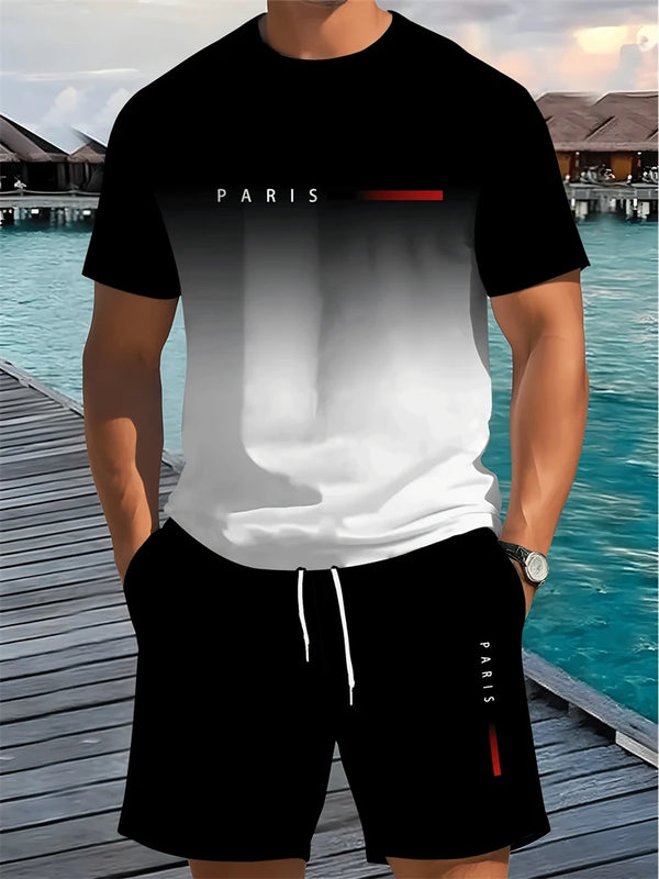 Worthy Bros -Short Sleeve & Shorts Set