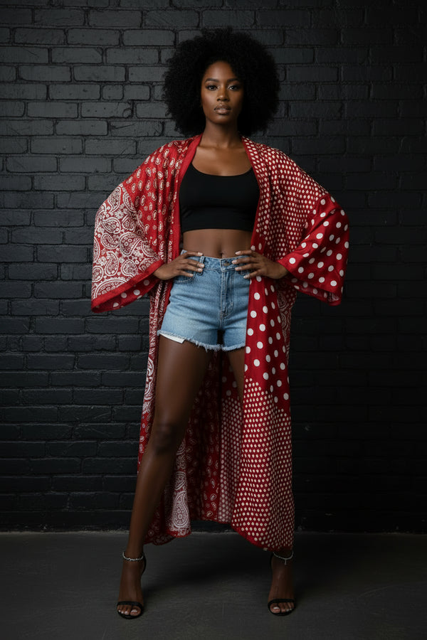 HER - Kimono Cardigan -Worthy Chic Wednesday ITEM OF THE DAY!