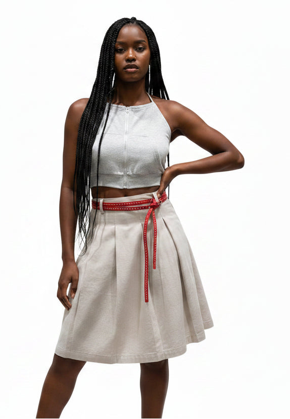 SkoolChic - Pleated Skirt Set