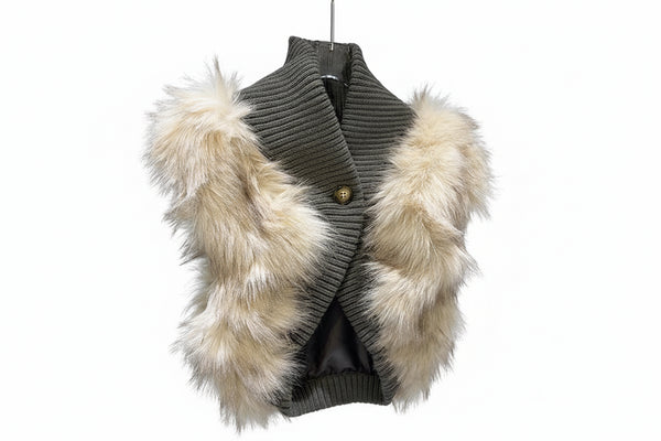 Miss Free- Faux Fur Vest -Free Shipping!