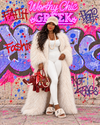 Heiresses - Women’s Faux Mongolian Coat - FREE Shipping