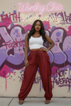 WORTHY CHIC WEDNESDAY -ITEM OF THE WEEK! New Fetish -Wide Leg Ruffle Pants