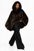 Cozy Era - Hooded Faux-Fur Coat - FREE Shipping