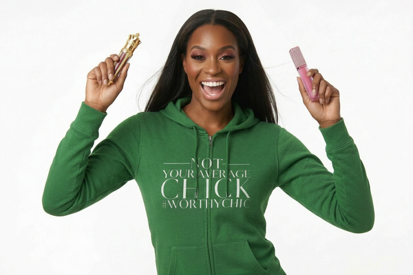 NOT YOUR AVERAGE CHICK - Classic Zip Up Hoodie SALE!